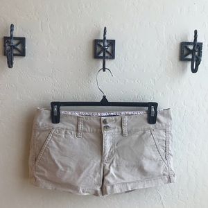 Light khaki shorts